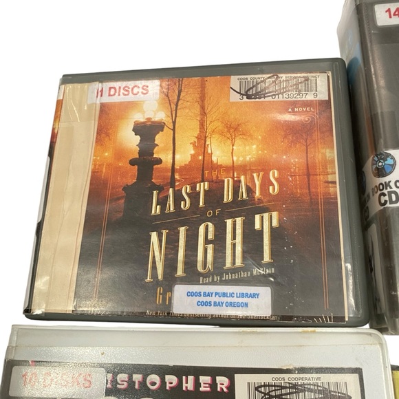 Lot of 4 Audio Books Fiction The Son Nesbo Break Down Paris Dirty Job Moore - Picture 2 of 16